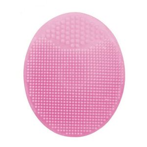 GOMMAGE VISAGE Gommage - Exfoliant,Bébé Massage coussin de lavage visage exfoliant points noirs visage propre Silicone shampooing - Type Pink