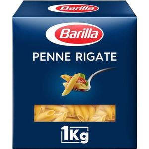 PENNE TORTI & AUTRES LOT DE 2 - BARILLA - Pâtes Penne Rigate - paquet d
