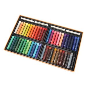 PASTELS - CRAIE D'ART Duokon Ensemble de pastels à l’huile de 49 couleur
