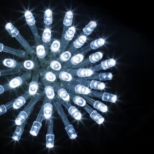 GUIRLANDE D'EXTÉRIEUR Guirlande extérieur Technobright - FEERIC LIGHTS & CHRISTMAS - 100 LED - Blanc froid - 20m