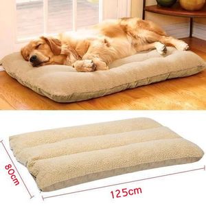 lionto 4 en 1 Lit pour Chien canapé Lavable avec Coussin réversible, (L)  110x80 cm Noir/Gris : : Animalerie