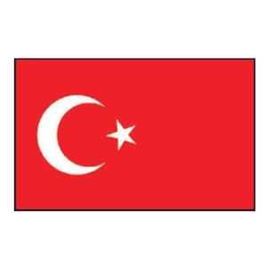 Icône Du Drapeau De La Turquie Banque De Photographies Et D'images à