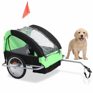 Poussette Animal Vélo Remorque 2 Roues Grand Chien