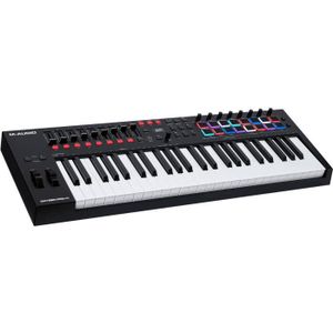 CLAVIER MUSICAL M-AUDIO KMD OXYGENPRO49 - Clavier-maître USB/MIDI 49 touches pads RVB