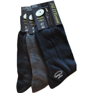 Chaussette courte homme 100 coton top