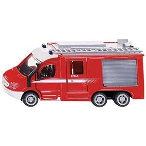 VOITURE - CAMION Véhicule Miniature - Siku - Pompiers 6 X 6 - Echel