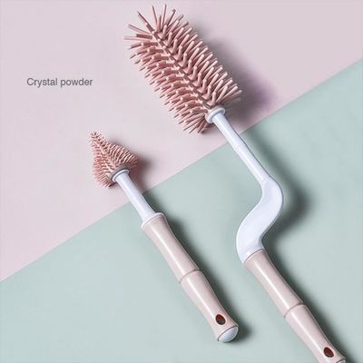 Set De 4 Brosses De Nettoyage Pour Cuisine - Pour Bouteilles, Biberons, Mixeurs Et Recoins - Avec Grattoirs