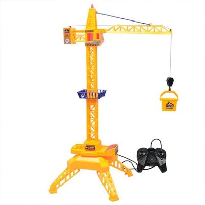 Grue avec Télécommande - Tower Crane 2.4G - Jouet pour Enfants - Jaune -  Cdiscount Jeux - Jouets