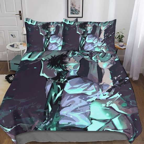 Housse De Couette Jujutsu Kaisen - Parure Lit Enfant Gojo