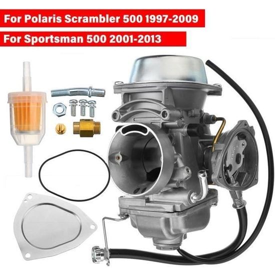 Kit Réparation Carburateur Polaris Scrambler 500 - 22 Pièces Joints Et Gicleurs - 1997-2008 2x2/4x4