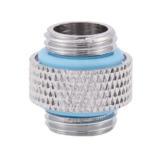 4 Adaptateurs Watercooling G1/4 Laiton Noir - Extension 30mm Avec Joints - Pour PC Gaming