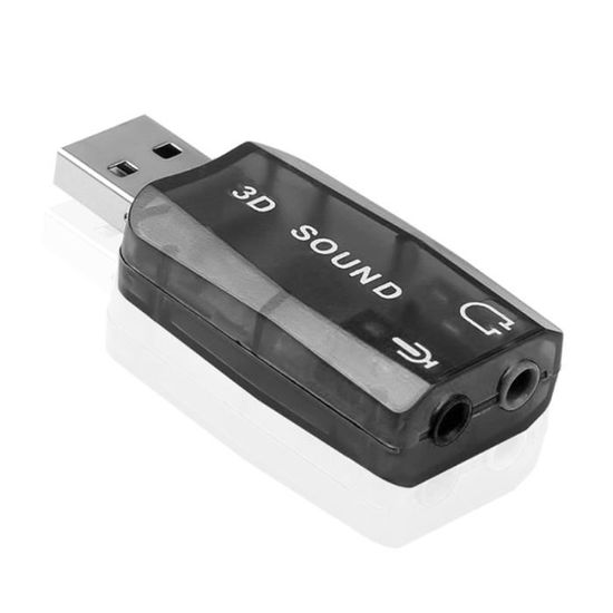 Carte Son Externe Type-C Vers 3.5 Mm - 3 En 1 (charge, Audio, Micro) Pour PC Et Téléphone