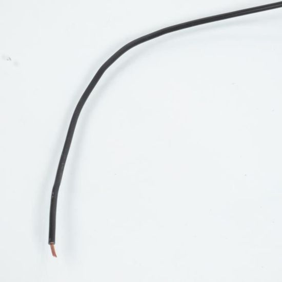 Fil électrique noir multibrin 9/10 0.75mm x 1m pour faisceau