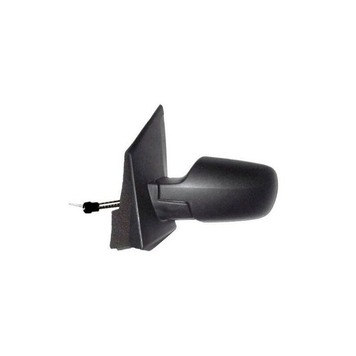 Rétroviseur Gauche Mécanique Noir Pour Ford Fiesta MK5 Phase 1 (2002-2005) - Compatible Référence OEM 1219833 - Convexe