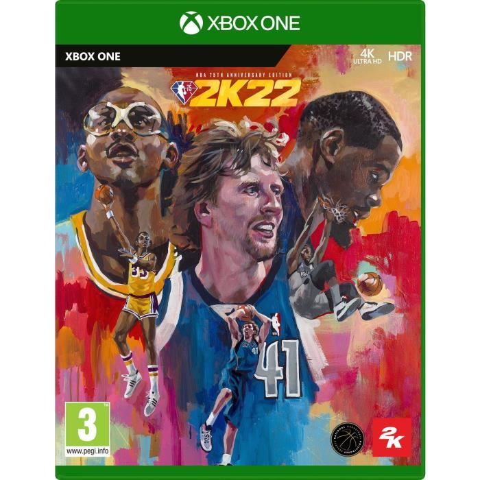 Nba 2k22 : Edition 75ème Anniversaire Xbox One - vue 3