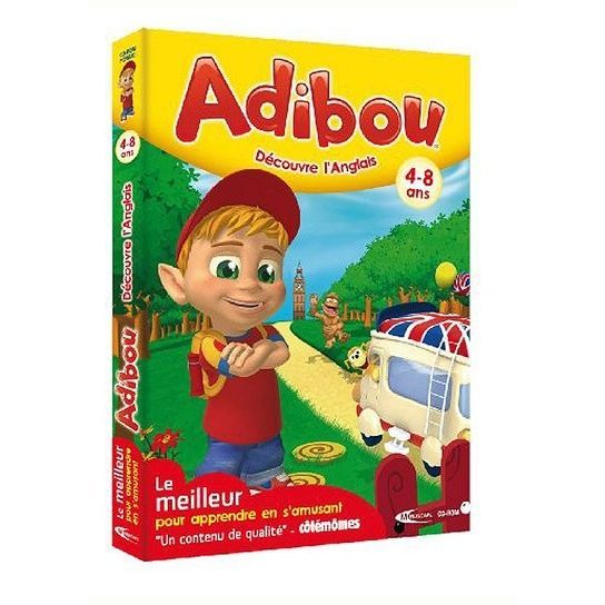 Mind Adibou Decouvre Langlais / Jeu PC Cd-Rom