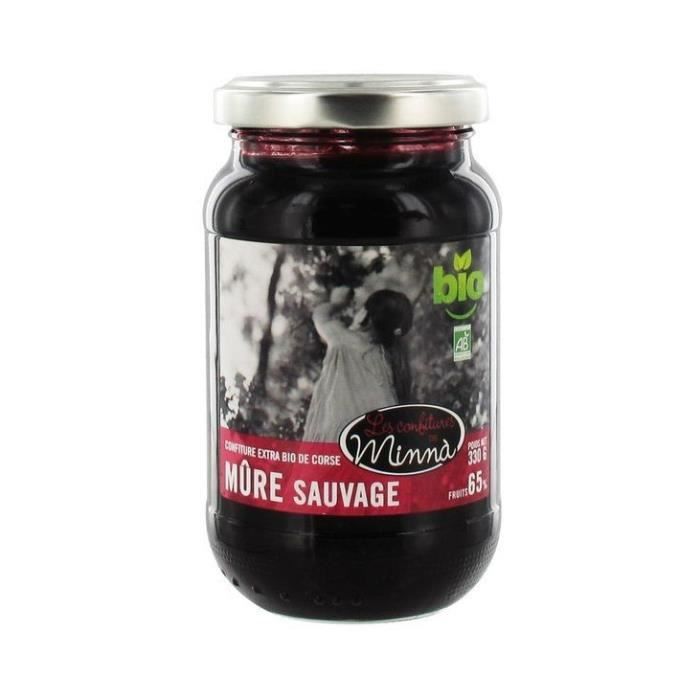 Les spécialités de Minna - Confiture mûre sauvage 350gr