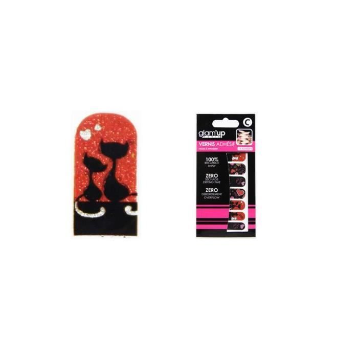 GLAM UP - Stickers Vernis Adhésifs ongles