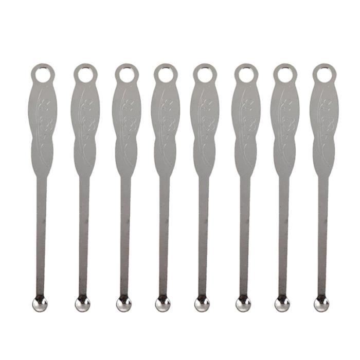 100 pcs Portable Oreille Cire Remover Pick Cleaner En Acier Inoxydable ACCESSOIRES BEAUTE - BIEN-ETRE - PIECES BEAUTE - BIEN-ETRE