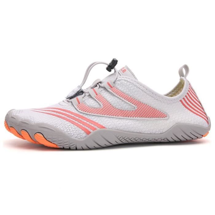 A088 pink 41 -Vanmie – chaussures de Sport aquatique pour hommes et femmes, baskets de plage, nu pieds pour la natation, taille 38 à