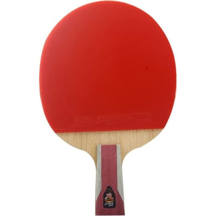 SSHHI 6-Etoiles Raquette de Ping Pong Set, Raquette de Ping Pong Professionnelle,Pour Joueurs Offensifs, Mode-Comme montr&eacute570