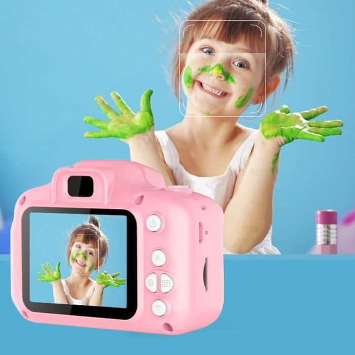WGLAI - 2.0 Pouce Rose - Appareil Photo Enfant