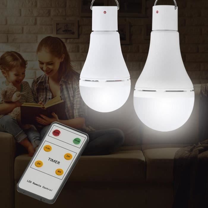 9W Solar Lights Led Ampoule Lumière Éclairage Extérieur Lampe À Énergie Solaire Tente De Camp De Pêche Randonnée Lampe