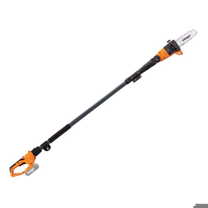 Tronçonneuse élagueuse sur perche sans fil électrique 18V guidage 24 cm Fuse VCPS 0820 Villager sans batterie ni chargeur