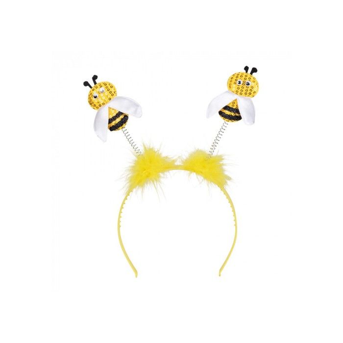 Accessoire de tete modele tiare abaille - Jaune