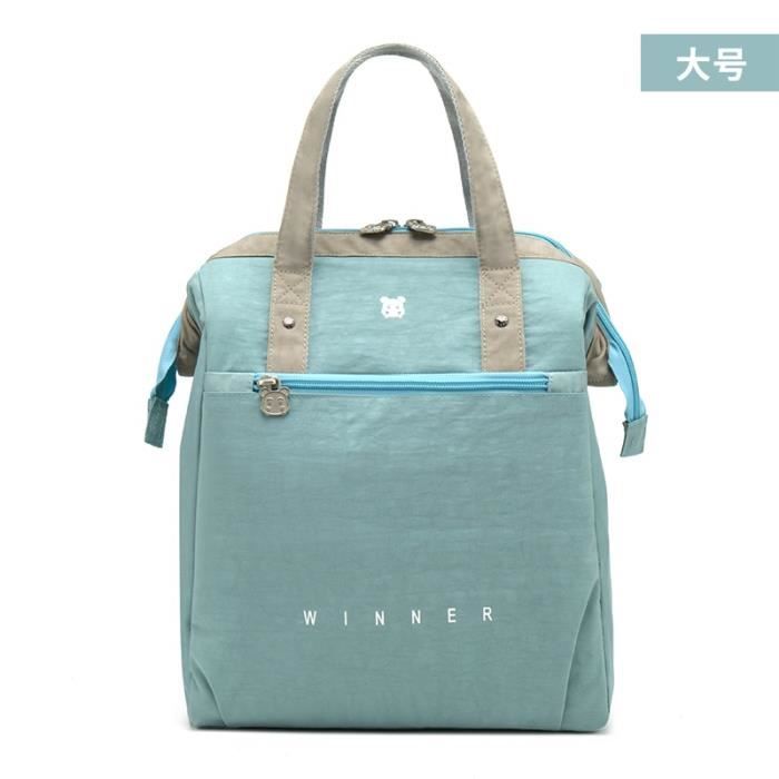 Lunch box isotherme,Sac à Lunch Portable, nouvelle boîte à Lunch isotherme thermique, fourre tout plus frais, - Type L-Light Green