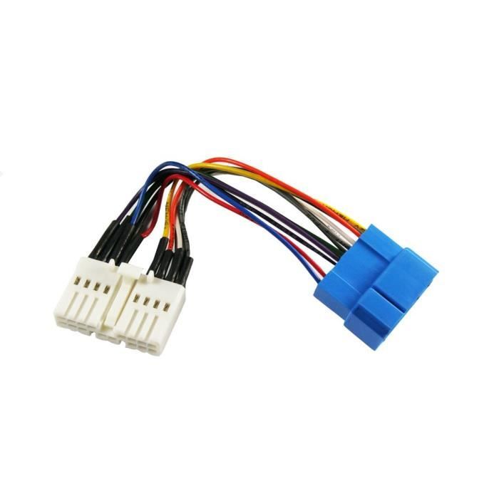 Adaptateur faisceau autoradio ancien connecteur – nouveau connecteur Honda S2000 1999 >