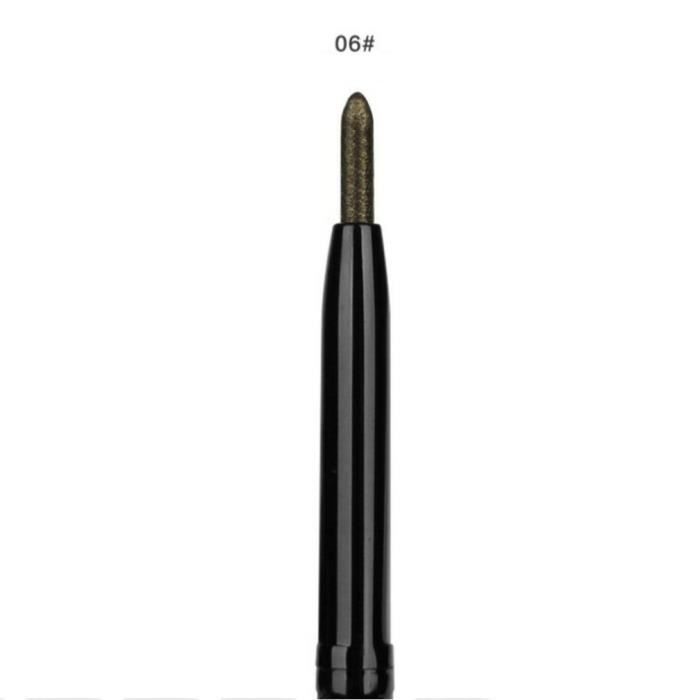 Eyeliner Pen 14 couleurs imperméable à l'eau Matte Eye Cosmetics Shadow Eyeliner, 6 #