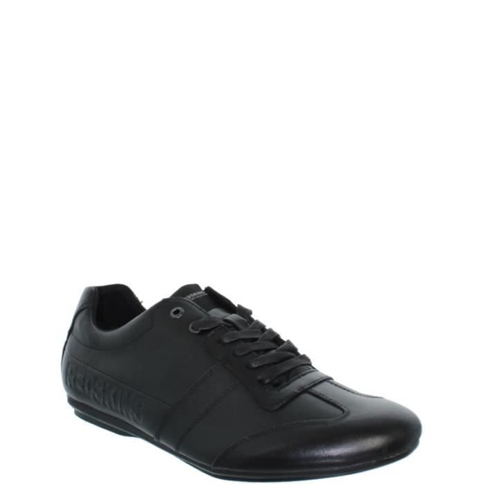 Baskets Redskins Altoni en cuir ref_cle38907-noir
