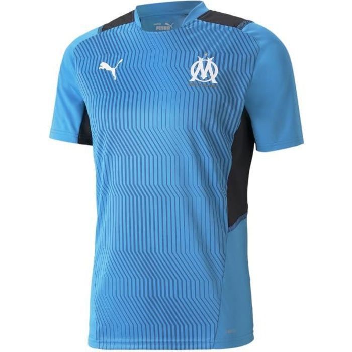 Maillot Puma Om Training 2021-22 bleu homme