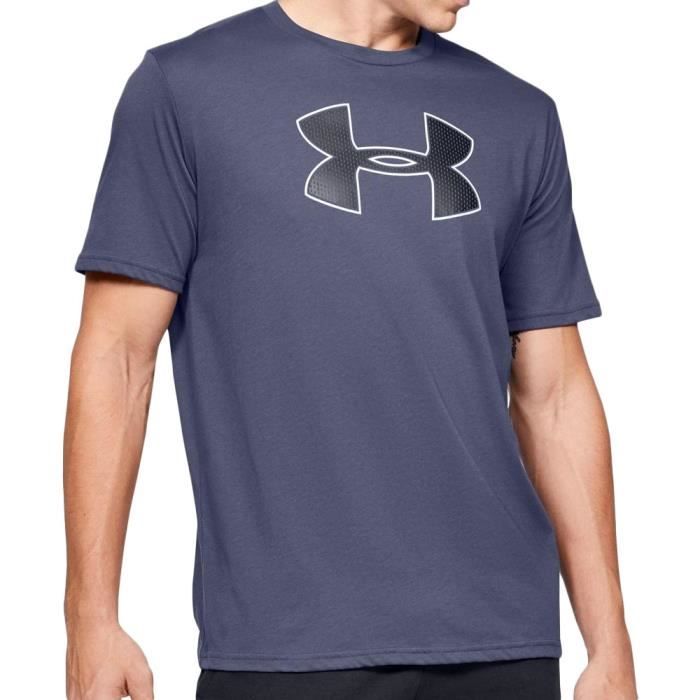 T-shirt Bleu Homme Under Armour Big Logo