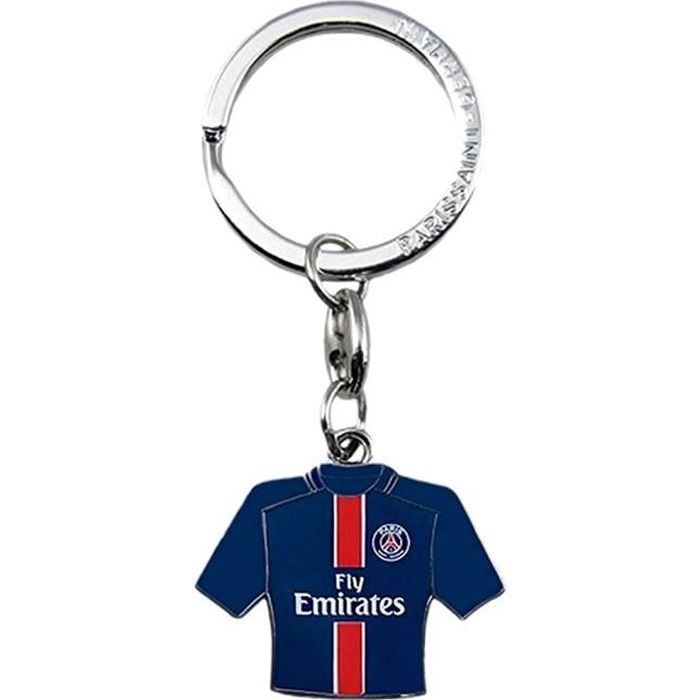 PSG - Porte-Clés Paris Saint-Germain Officiel en Métal - Bleu
