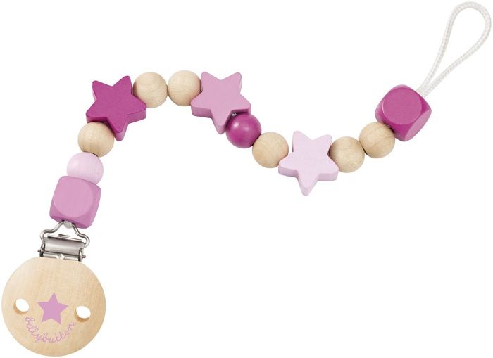 Selecta Spielzeug collier sucette Star Fun Girls 21 cm bois rose