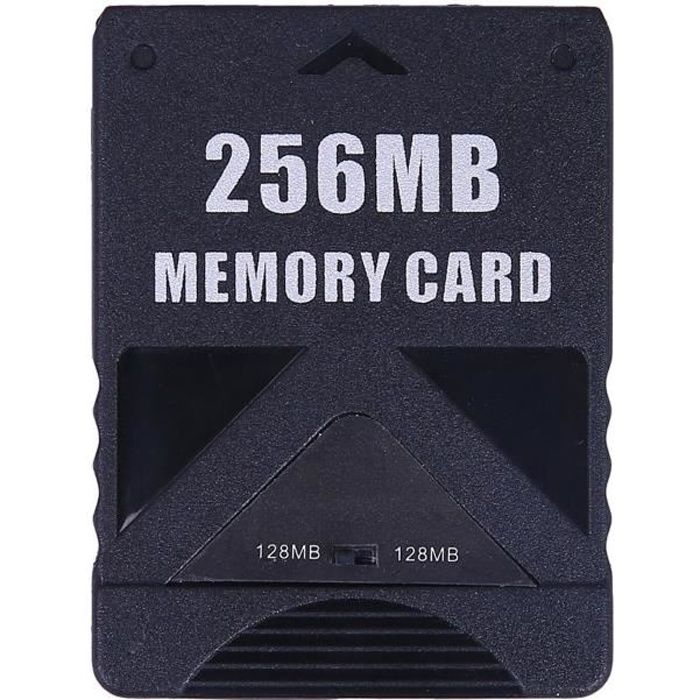 Carte mémoire 256 Mb (Mo) pour Sony Playstation 2 (PS2)