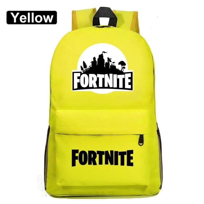 MOBIGARLAN Sac à Dos - Sac d'École dos Scolaire Fortnite imprimé étudiant Backpack pour enfant adolescent modèle 73