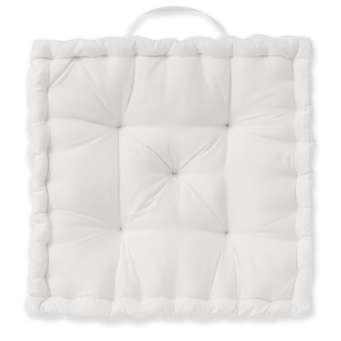 TODAY Coussin de sol 100% coton - 40 x 40 cm - Chantilly