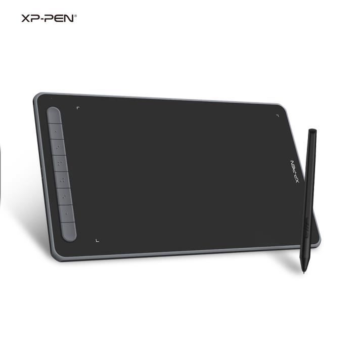 XP-PEN DECO L Tablette Graphique 10x6 Pouces Stylet avec Puce X3 Elite Compatible Mac Windows Chrome et Linux - Noir