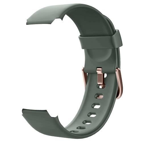 YAMAY Bracelet de Remplacement de Montre Intelligente Pour SW021 Accessoires de Fitness Réglables Vert