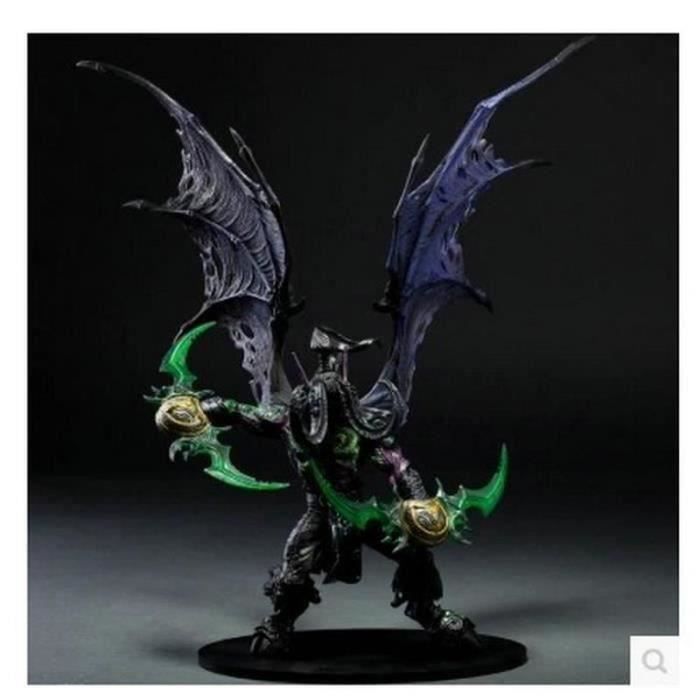 WOW Illidan Stormrage Figurine 33CM World of Warcraft Taille: 33CM (y compris les ailes) Poids environ: 2 kg Matière: PV