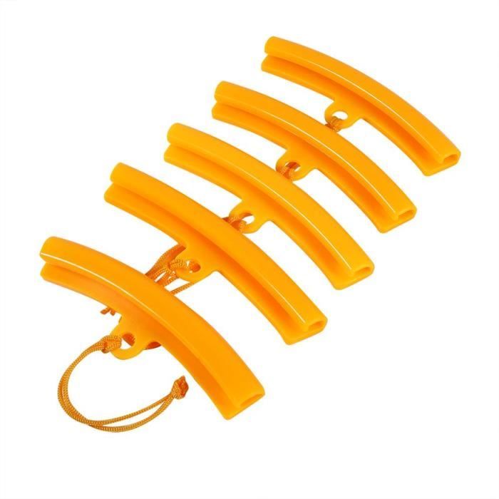 Protection De Jante Protège Bord De Roue Pour Montage Des Pneus De Moto Auto Vélo (x 5),Orange