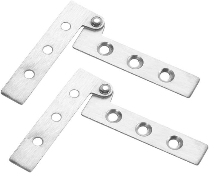 Charnières De Glacière Coleman – Lot De 4 En Plastique Avec Vis, 4,5 X 3,8 Cm