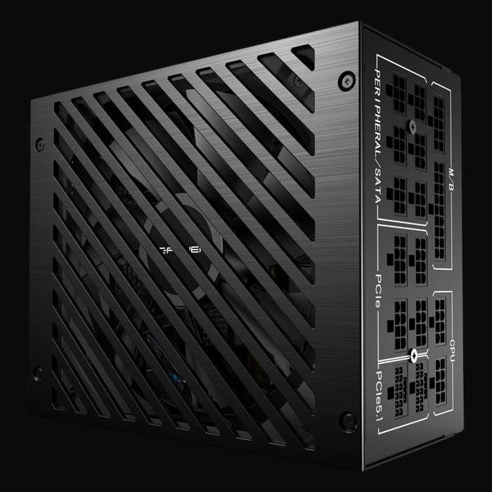 Alimentation PC LC Power LC1000P2 V3.1 80 PLUS Platinum Modulaire - vue 2
