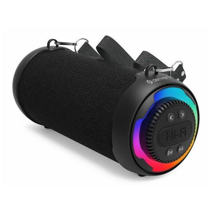 Enceinte Bluetooth - DENVER - BTG-213 - 100 W - Rétroéclairage RVB - Sans fil