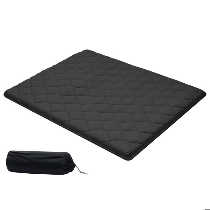 Matelas Futon - DUOKU - KZ-011 - Pliable - 9 couches mousse mémoire 25D - 203x152x8 9 cm