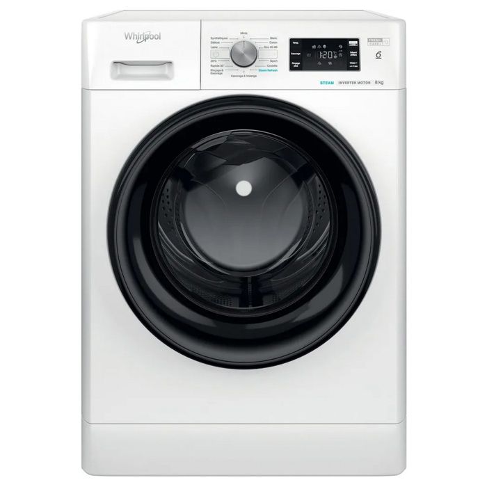 Whirlpool Lave-linge frontal 8kg 1200 tours/min - FFS827BFR - Whirlpool