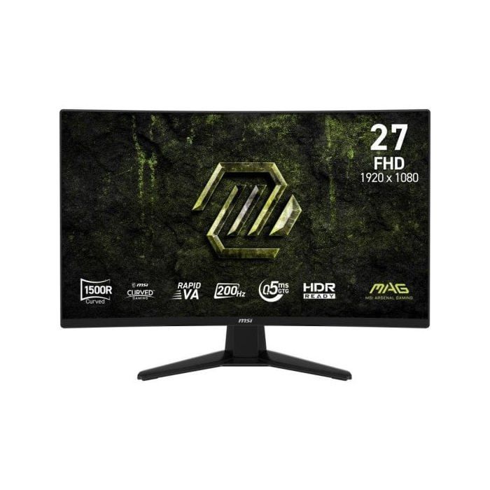 Écran PC MSI MAG 274CF E20 27 Full HD 200Hz VA Courbe 0 5ms HDR Ready - vue 5